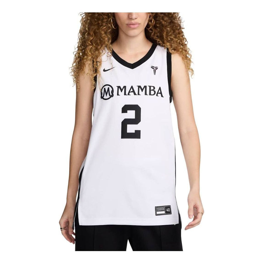 

Джерси Nike Gigi Bryant Mambacita Basketball Jersey 'White Black', белый