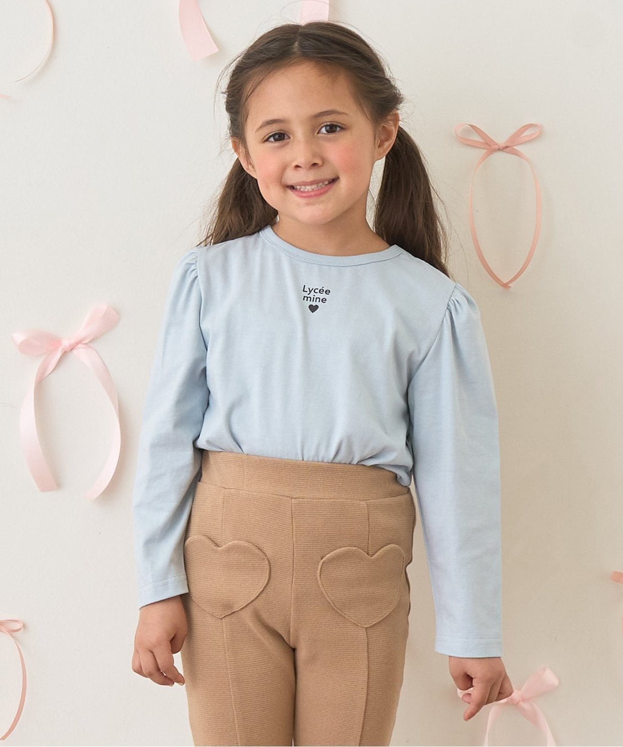 Футболка А-силуэта Lycee mine, Blue Gray
