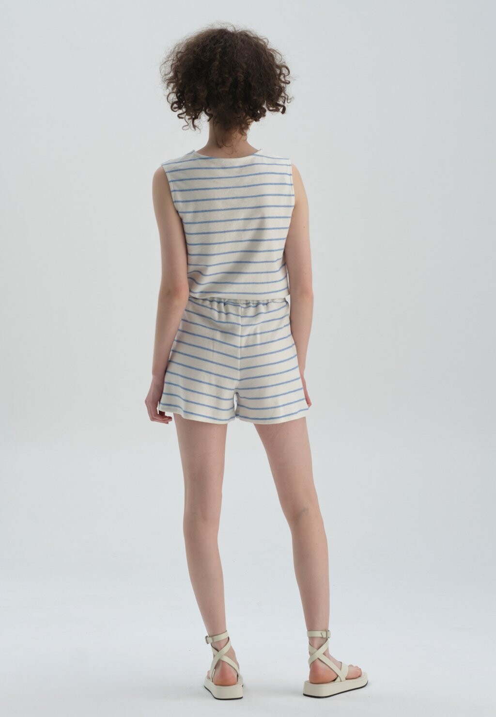 

Топ STRIPED DAGI, синий