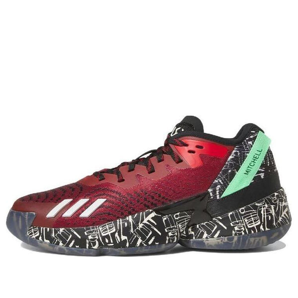 

Кроссовки Дон выпуск №4 Adidas, красный