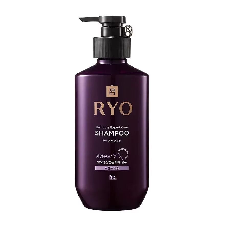 

Ryo Шампунь против выпадения волос Expert Care Oily Scalp 400 мл, Purple