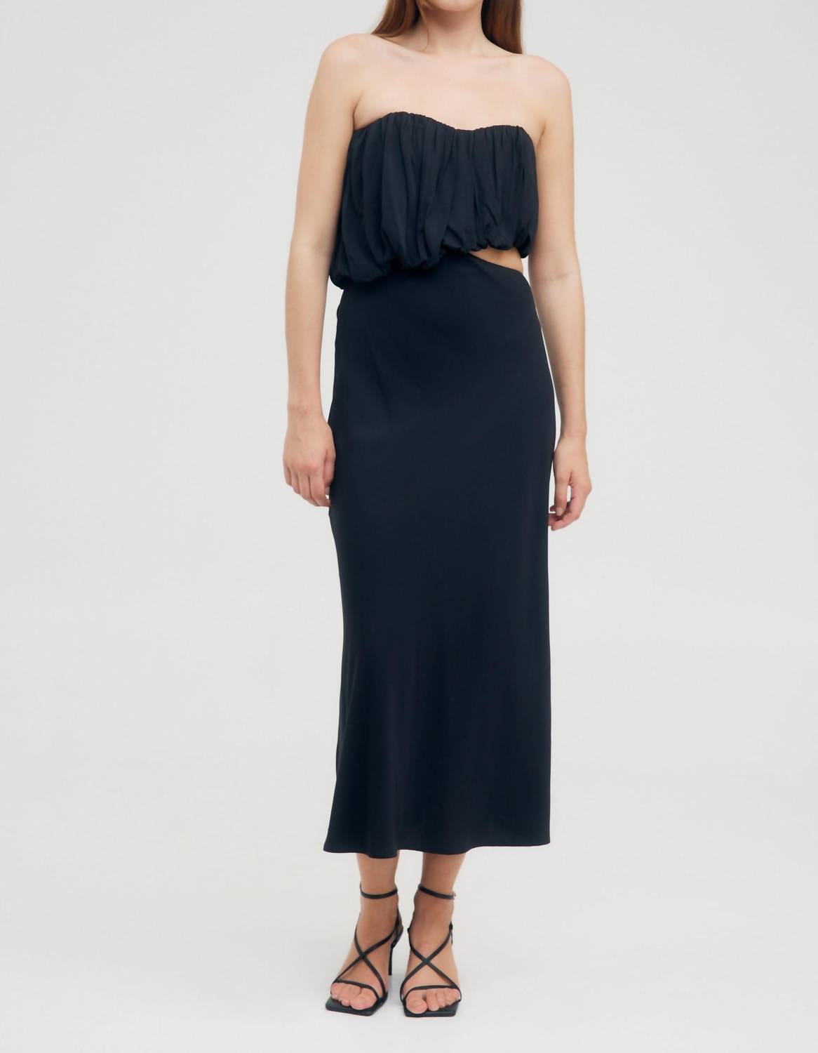 

Платье без бретелей Overflow 2.0 черное THIRD FORM