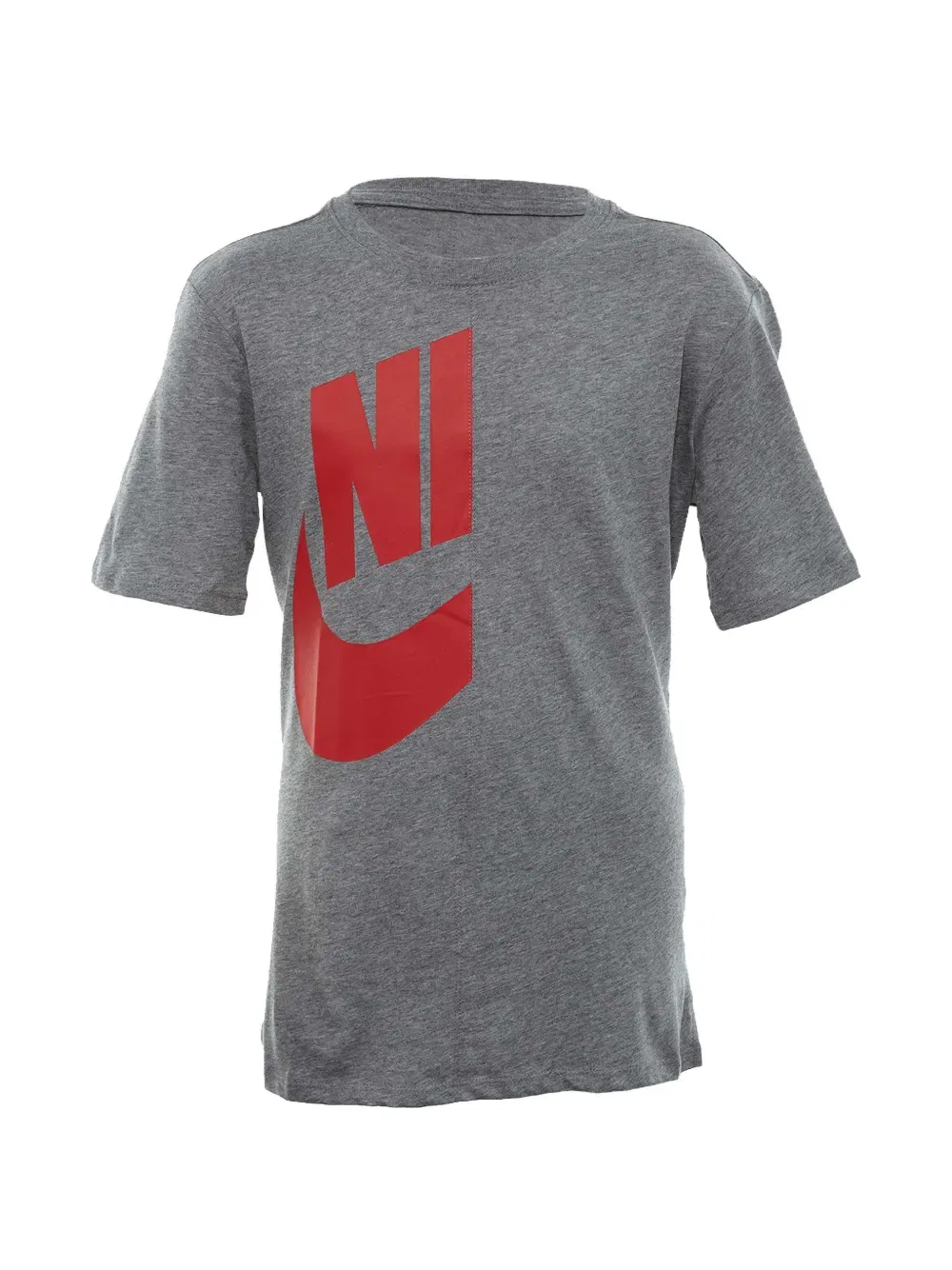 Футболка с логотипом Nike Kids, серый