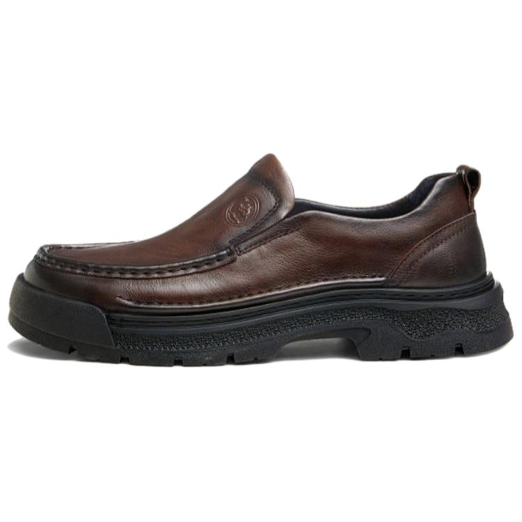 

CAMEL Мужские повседневные туфли мужские низкие коричневые черно-коричневые, цвет Brown