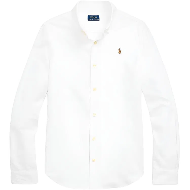 Детская рубашка Polo Ralph Lauren белая