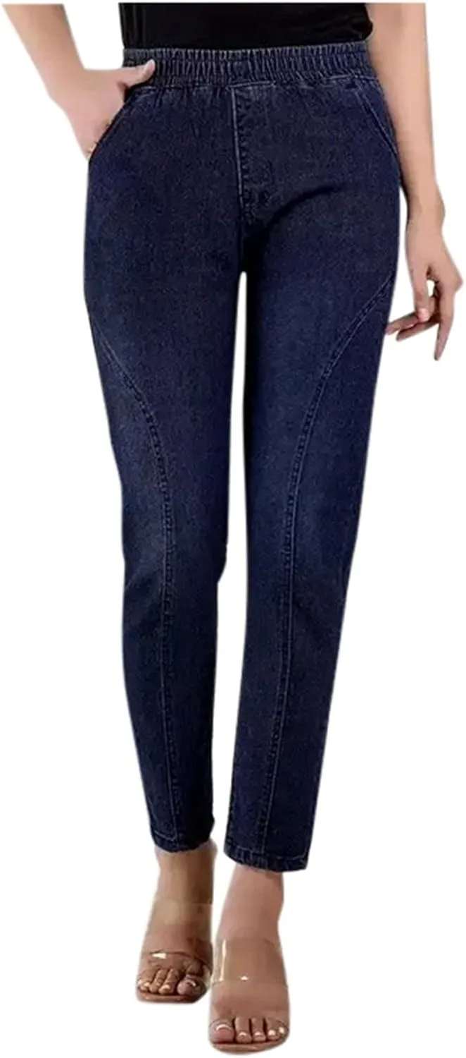 Джинсы женские Slim Fit с эластичным поясом