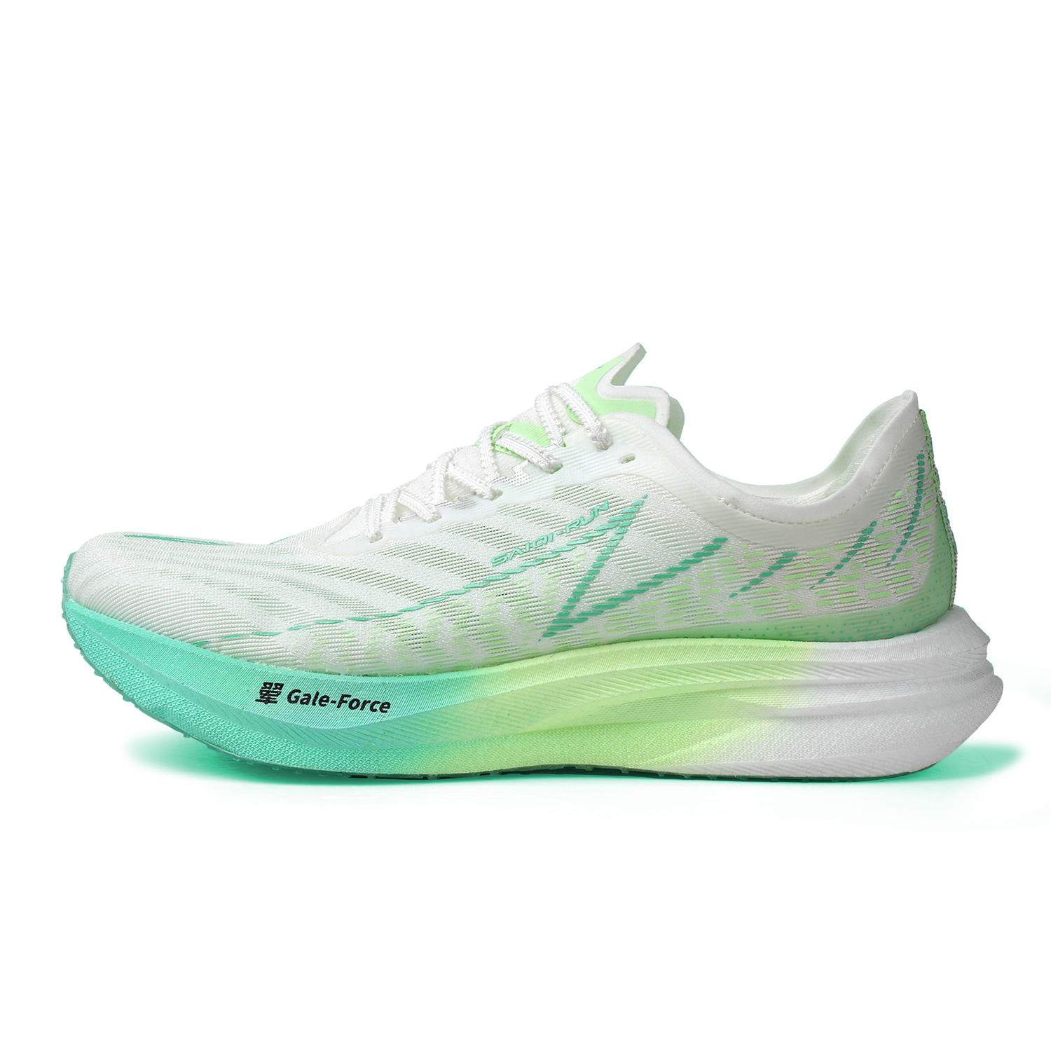 

SAIQI Низкие кроссовки Hui Technology Sprint для бега унисекс Mint Breeze, цвет Mint Breeze
