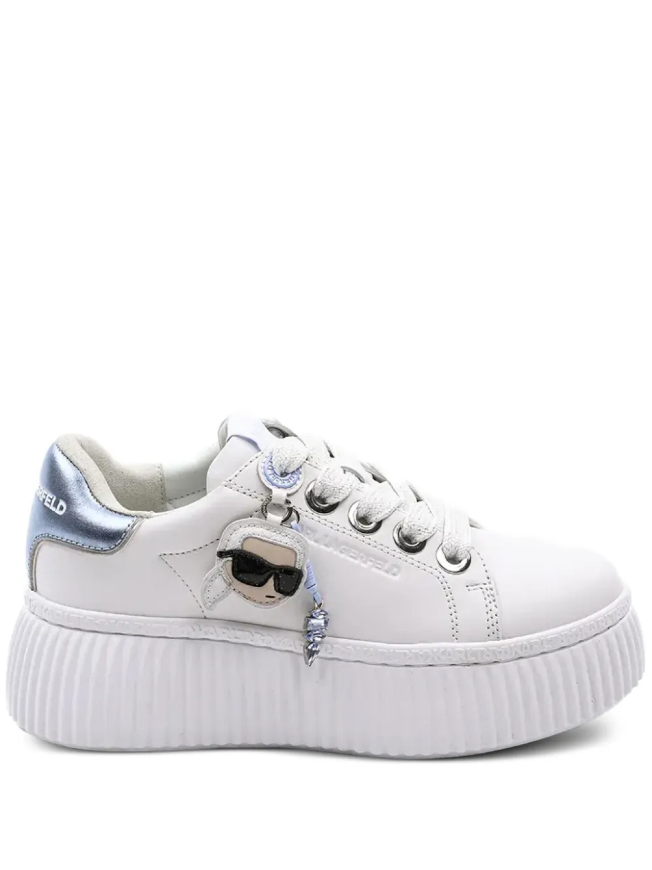 Karl Lagerfeld кроссовки Krepper Ikonic, белый