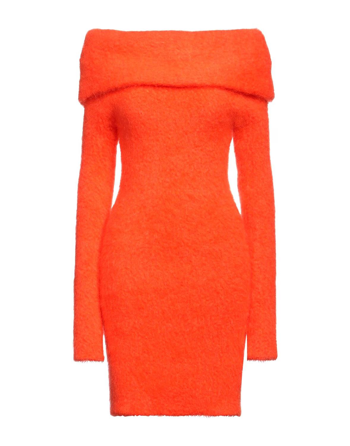 

Платье миди Isabel Marant, оранжевый