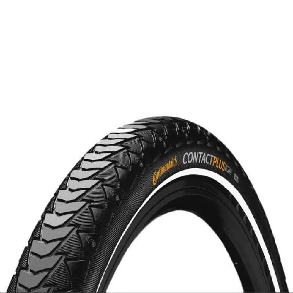 

Жесткая городская шина Continental Contact Plus Reflex 28´´ x 38, серебряный