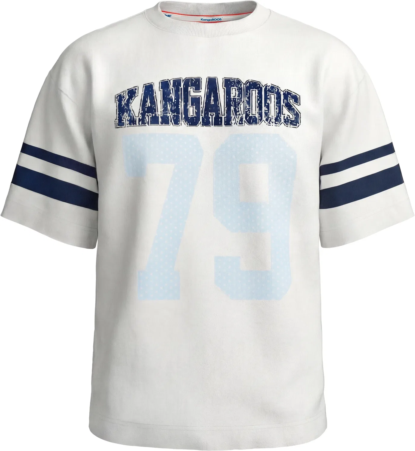 Футболка с логотипом Kangaroos, белый