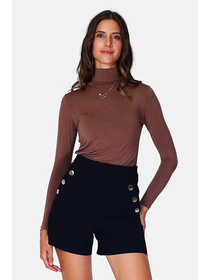 

Лонгслив ASSUILI, коричневый