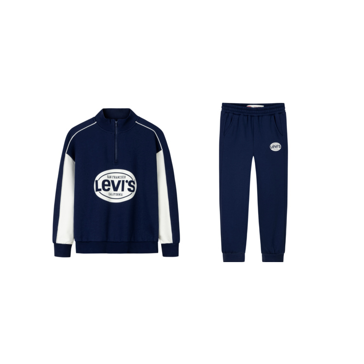 

Levis Повседневная спортивная одежда Levi’s темно-синего цвета для детей 3-7 лет