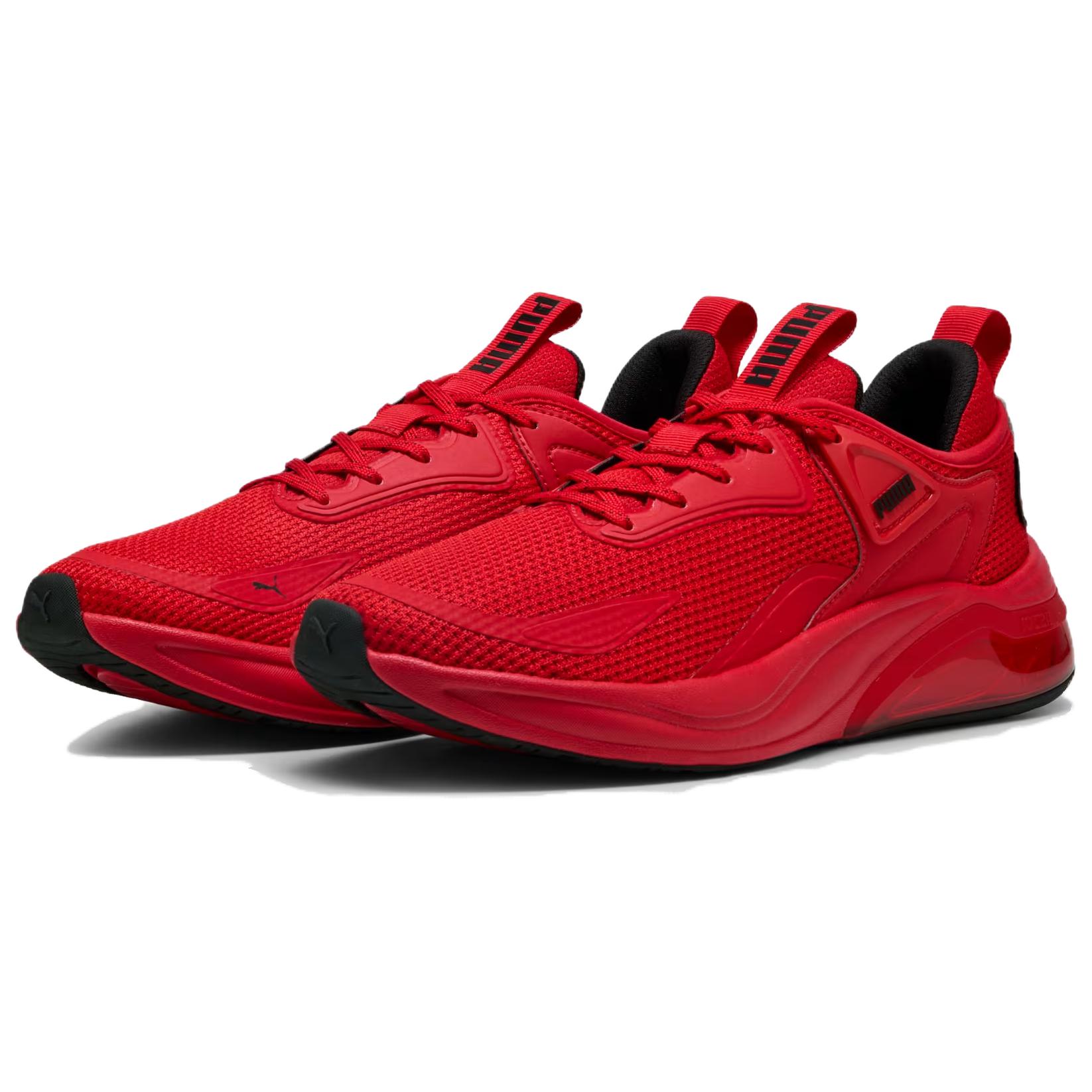 Мужские кроссовки для беска Cell Thrill Slip Resistant Abrasion Resistant низкие PUMA, красный — фото 4