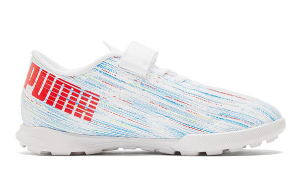Кроссовки ultra 4.2tt soccer shoes k blue/white Puma, белый — фото 2