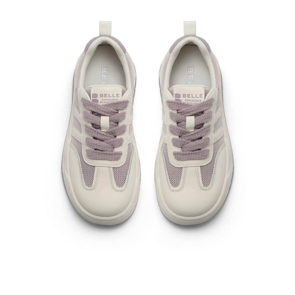 Кеды, скейтборд обувь женская низкая Belle, фиолетовый — фото 3