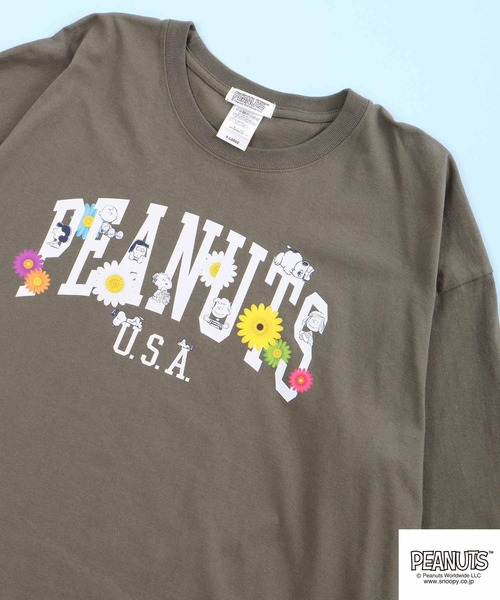

Футболка с коротким рукавом, оверсайз PEANUTS, Snoopy, вес 176 г