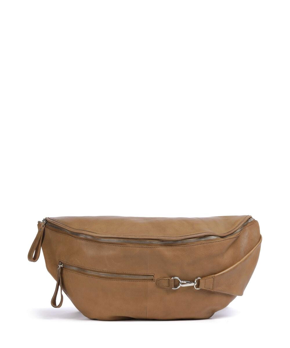 

Сумка-Слинг kohlmarkt 108 из зернистой яловой кожи. Taschendieb Wien, зеленый