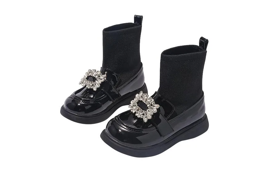 ABCdoukids ABC DOUKIDS Универсальные детские ботинки Slip Resistant Anti Kick черные — фото 4