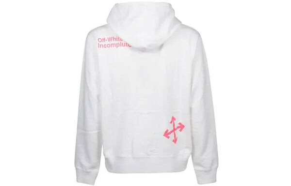 Толстовка arrows sketch cotton mens loose normal fit sweater Off-White, белый — фото 2