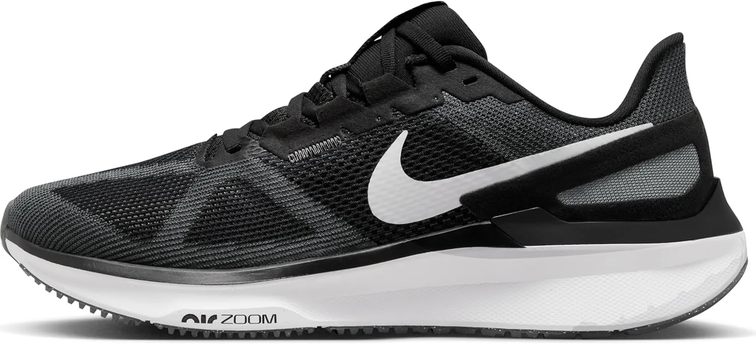 Мужские кроссовки Nike Air Zoom Structure 25, белый/черный/серый