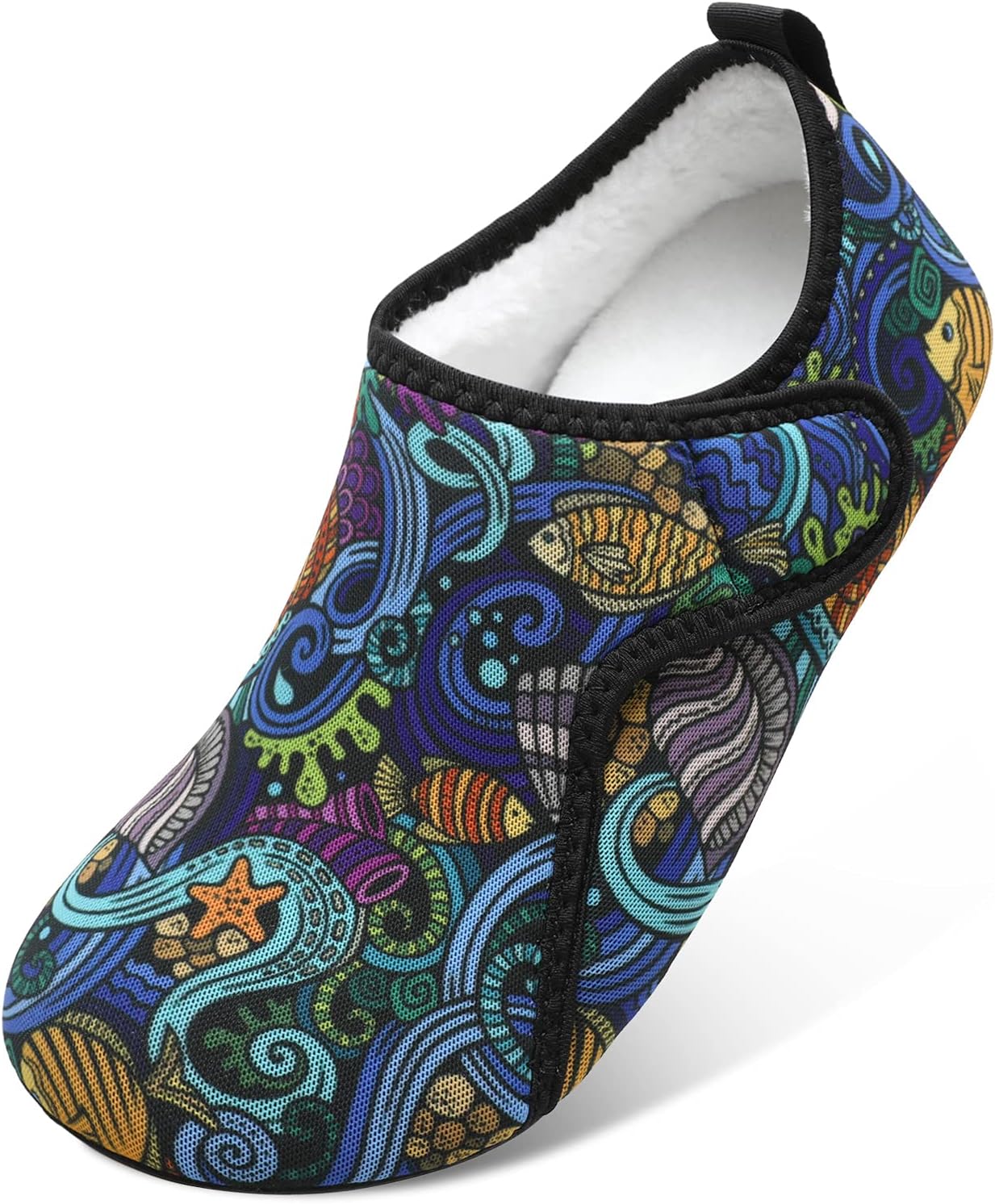 

Домашние тапочки L-RUN для женщин и мужчин, теплые домашние тапочки для дома, босоножки, противоскользящие, Sea World