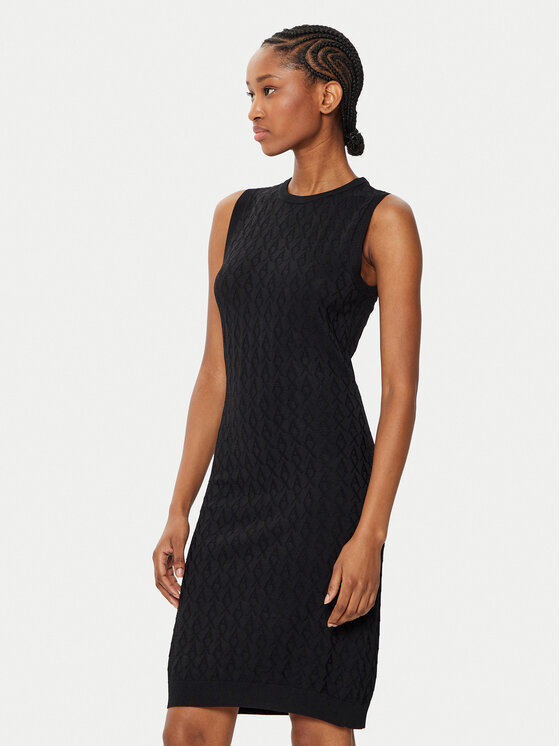 

Облегающее трикотажное платье 8NYA9A YMH6Z 1200 Armani Exchange, черный