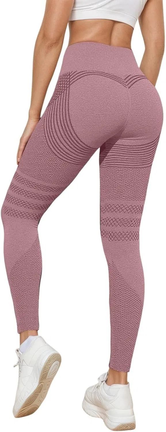 Леггинсы компрессионные Pink, высокие