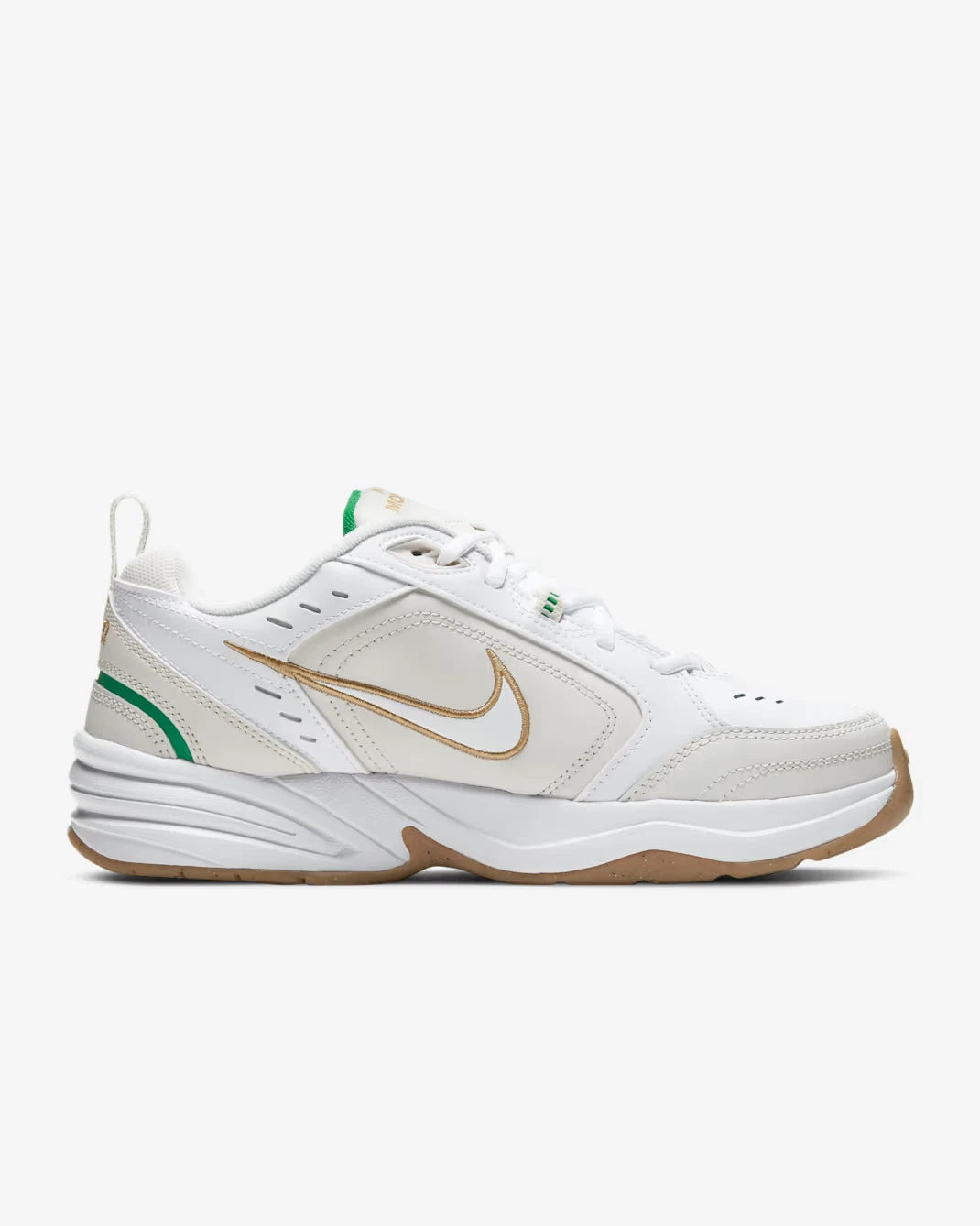 Мужские кроссовки Nike Air Monarch IV 415445-103, белые, для тренировок, ZOGG2438, белый — фото 2