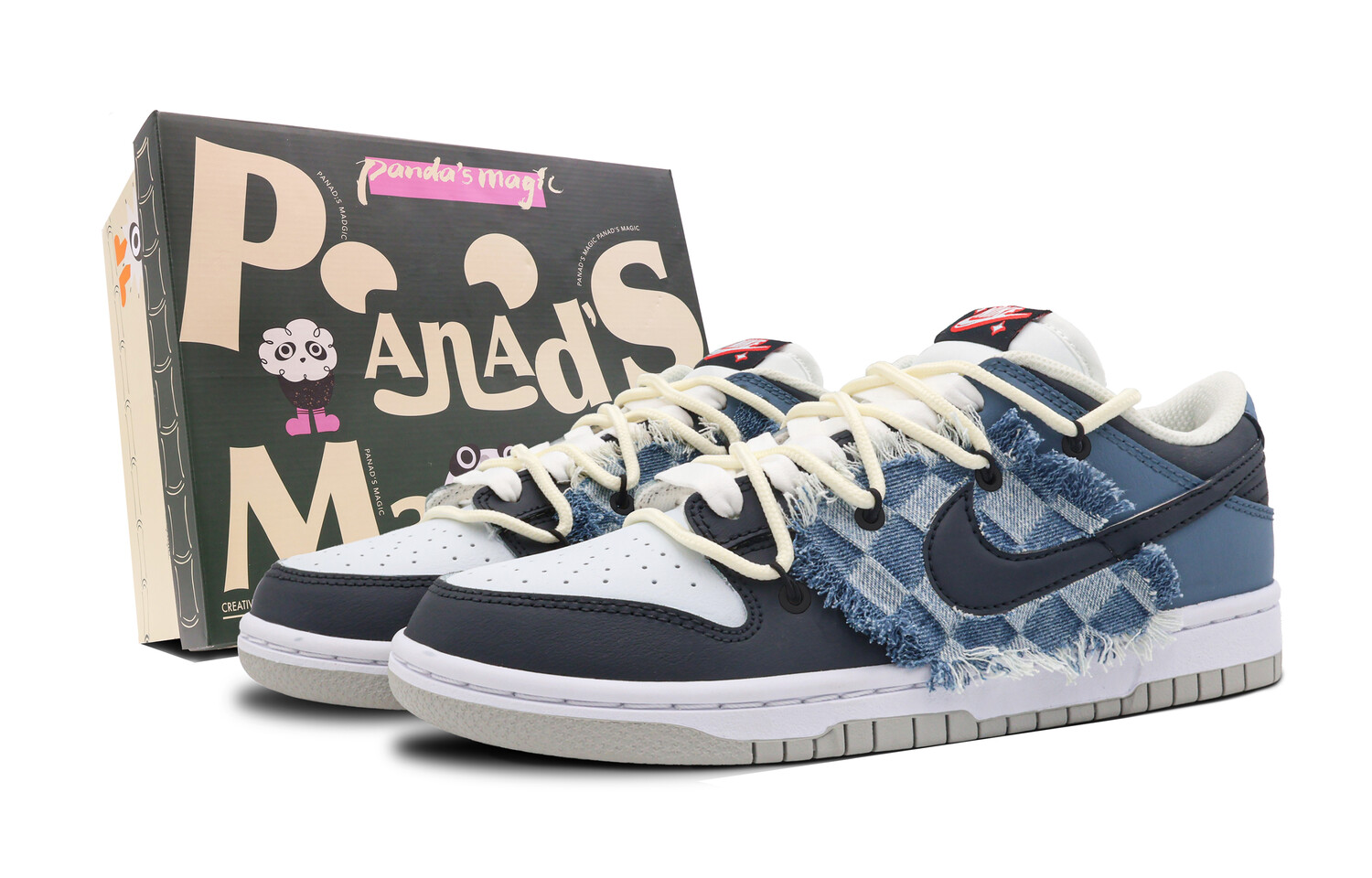 

Кроссовки Nike Dunk Skateboard Shoes Women's Low-Top Blue, Синий, Кроссовки Nike Dunk Skateboard Shoes Women's Low-Top Blue