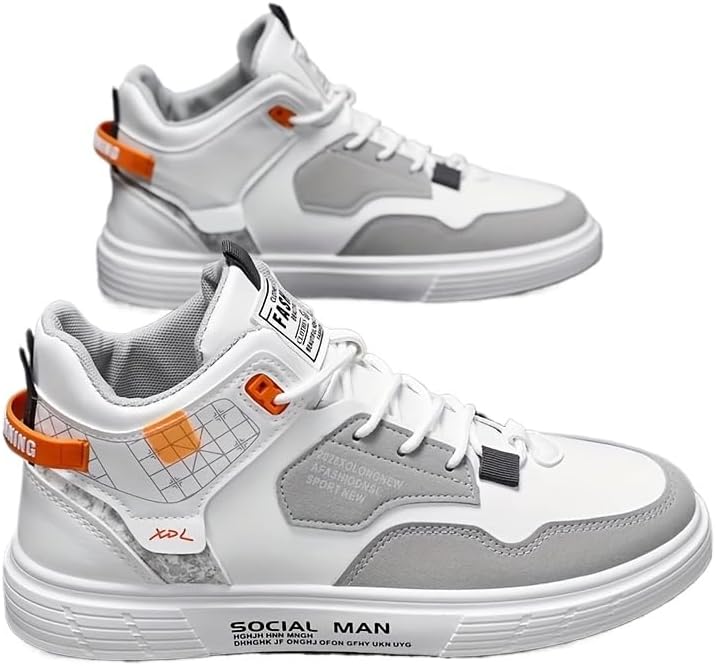 

Модные высокие кеды для мужчин, Нескользящие комфортные кроссовки для прогулок на улице, пробежек, путешествий и повседневной активности Hhhchpm