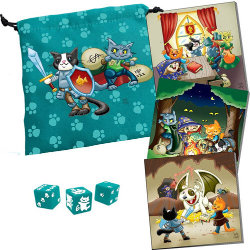 

Ролевая игра Steve Jackson Games Dungeon Survival Pack: Kitten Adventurers