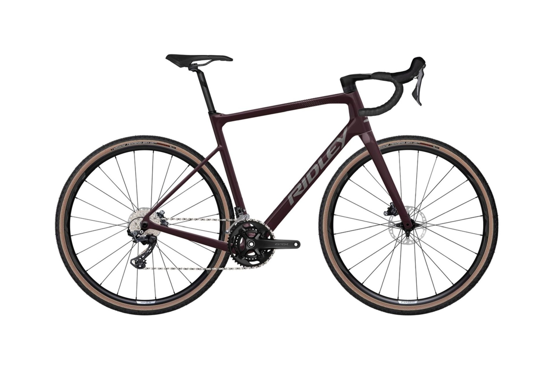 

Гравийный велосипед Ridley Grifn - shimano grx600 - 28 дюймов - diamant - 2026, lila | dark plum metallic/autumn grey metallic