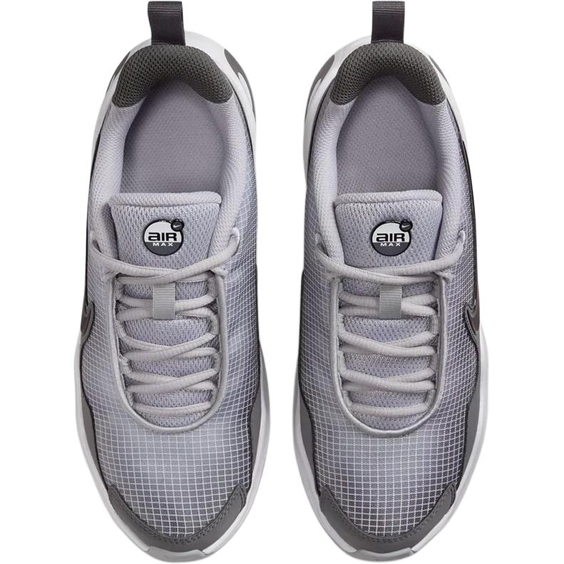 Кроссовки Air Max Nova с износостойким низким верхом для детей и подростков Nike, черный/серый — фото 4