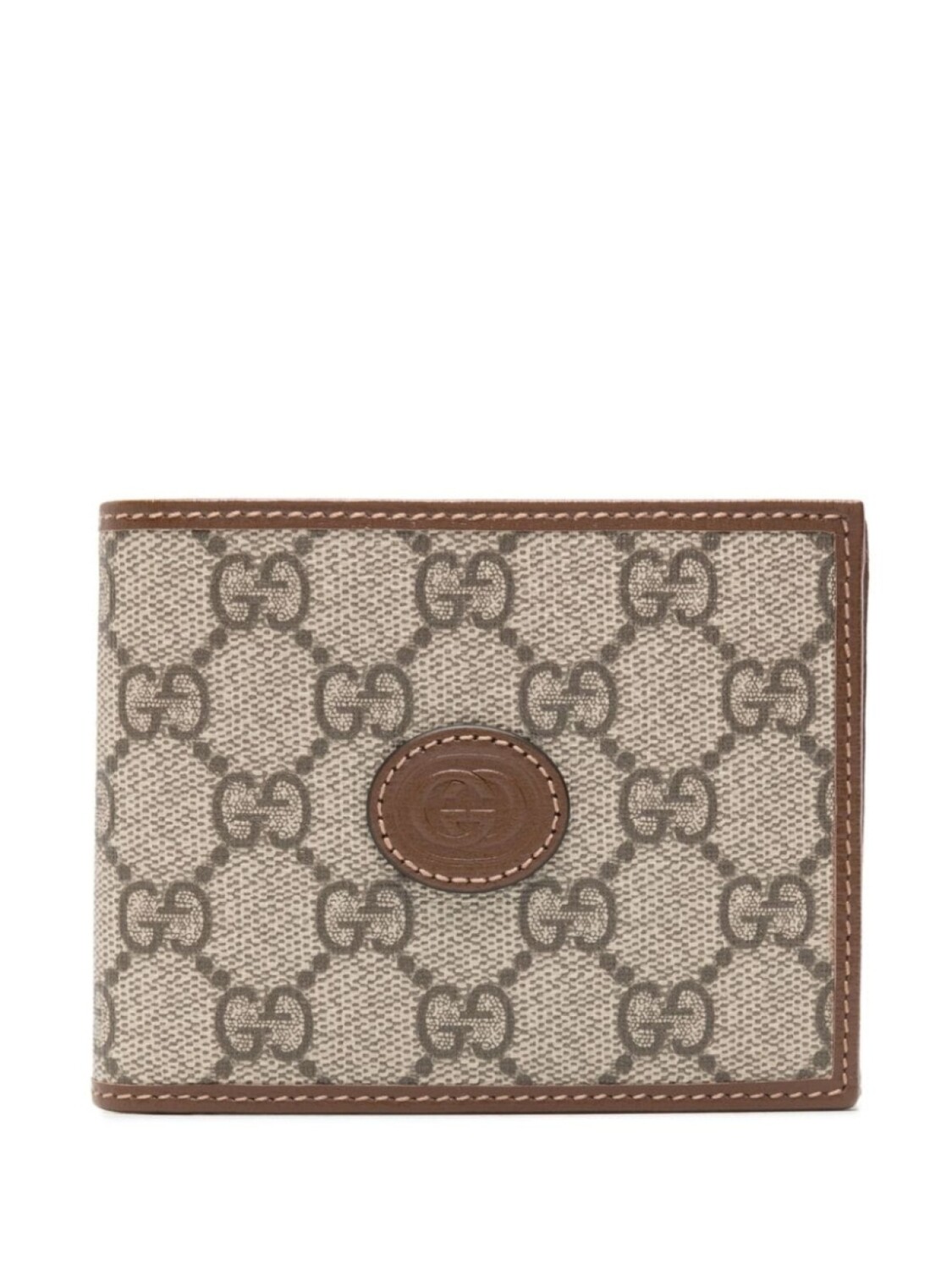 

Gucci бумажник с узором GG Supreme, нейтральный цвет