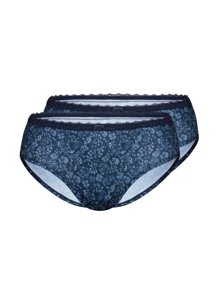 

Трусы Sassa Panty 2er Pack, цвет night blue