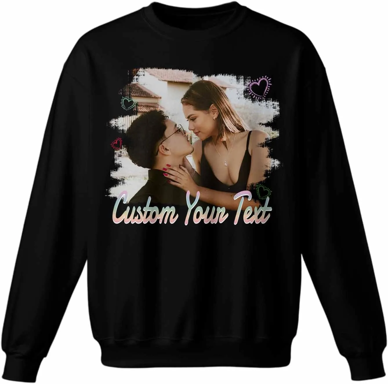 

Персонализированный свитшот с фото, текстом и именем Vaxbryntel