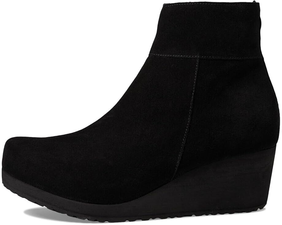 Биркенсток Папилио Ботильоны Женские US 5-5.5 Черная Кожа Клинья ZPO2479 Birkenstock — фото 2