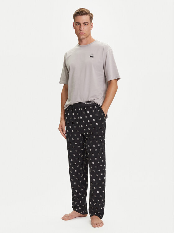

Пижама regular fit A3M45002 Karl Lagerfeld, серый
