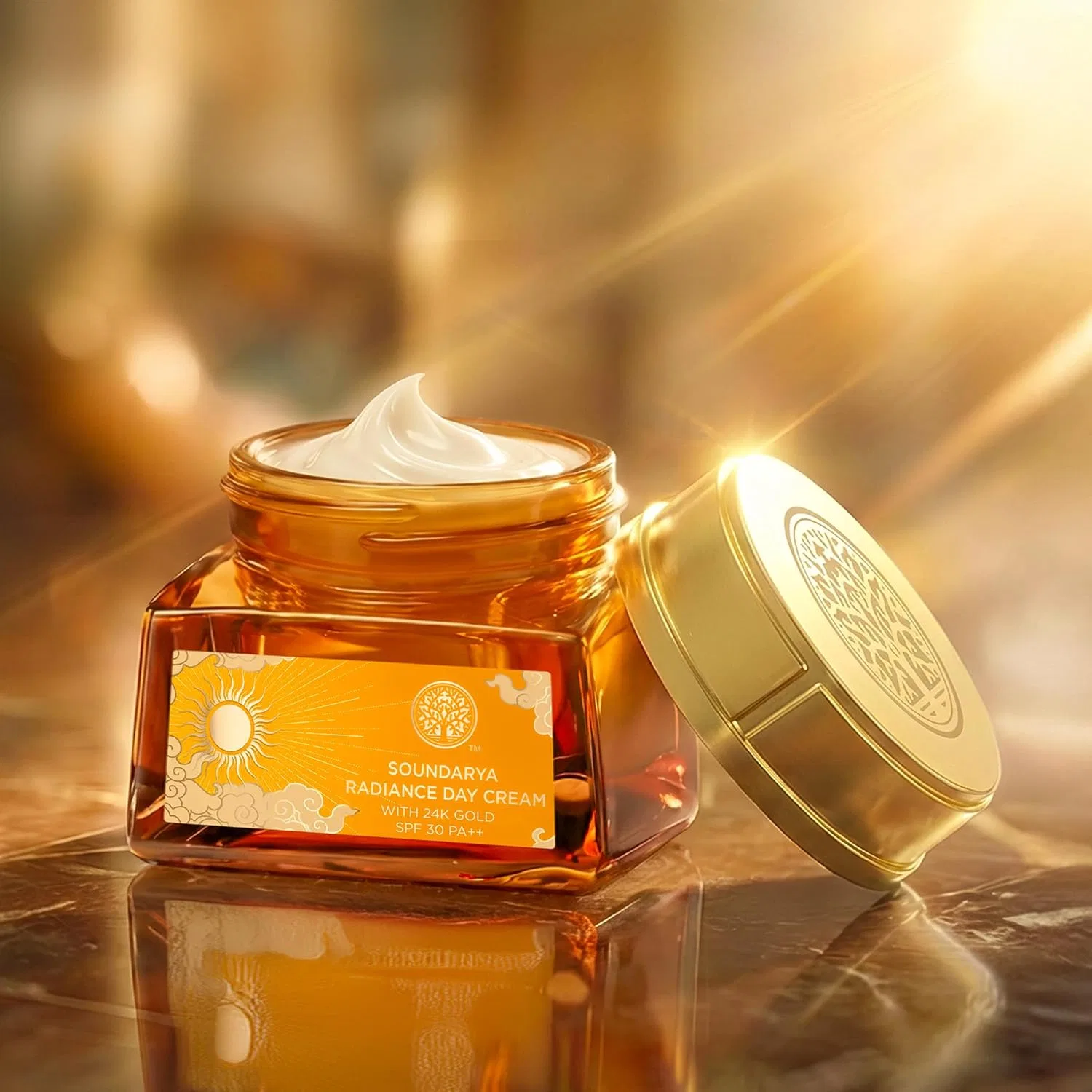Крем для лица SPF FOREST ESSENTIALS Дневной с -каратным золотом — фото 2