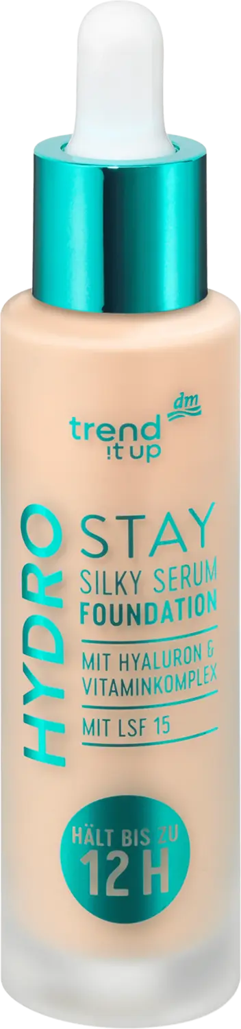

Тональный крем trend !t up Foundation Hydro Stay Silky Serum 005 Light Skin, 30 ml