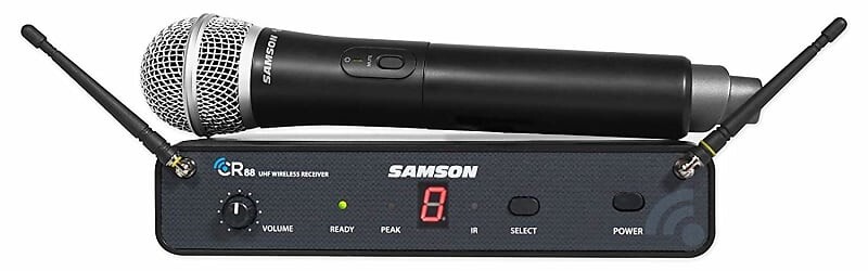 

Микрофон Samson Concert 88 16-Channel True-Diversity UHF Wireless Handheld Mic System - D Band (638-662 MHz)