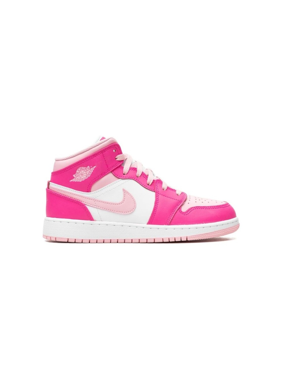 Jordan кроссовки Air Jordan 1 Low Fierce Pink, розовый — фото 2