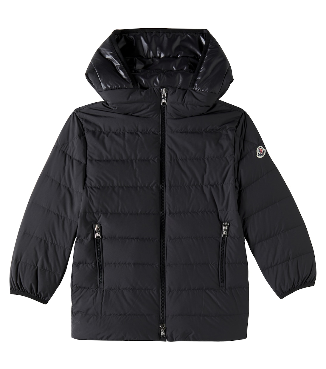 

Пуховик Andries Moncler Enfant, черный