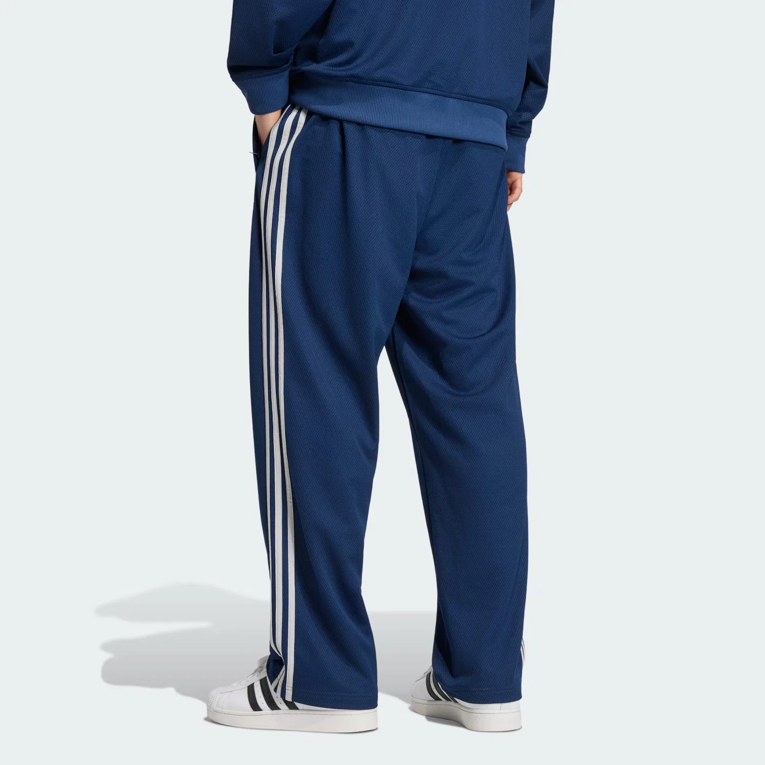Брюки Adidas Originals свободного кроя Adicolor Sst, синий — фото 3