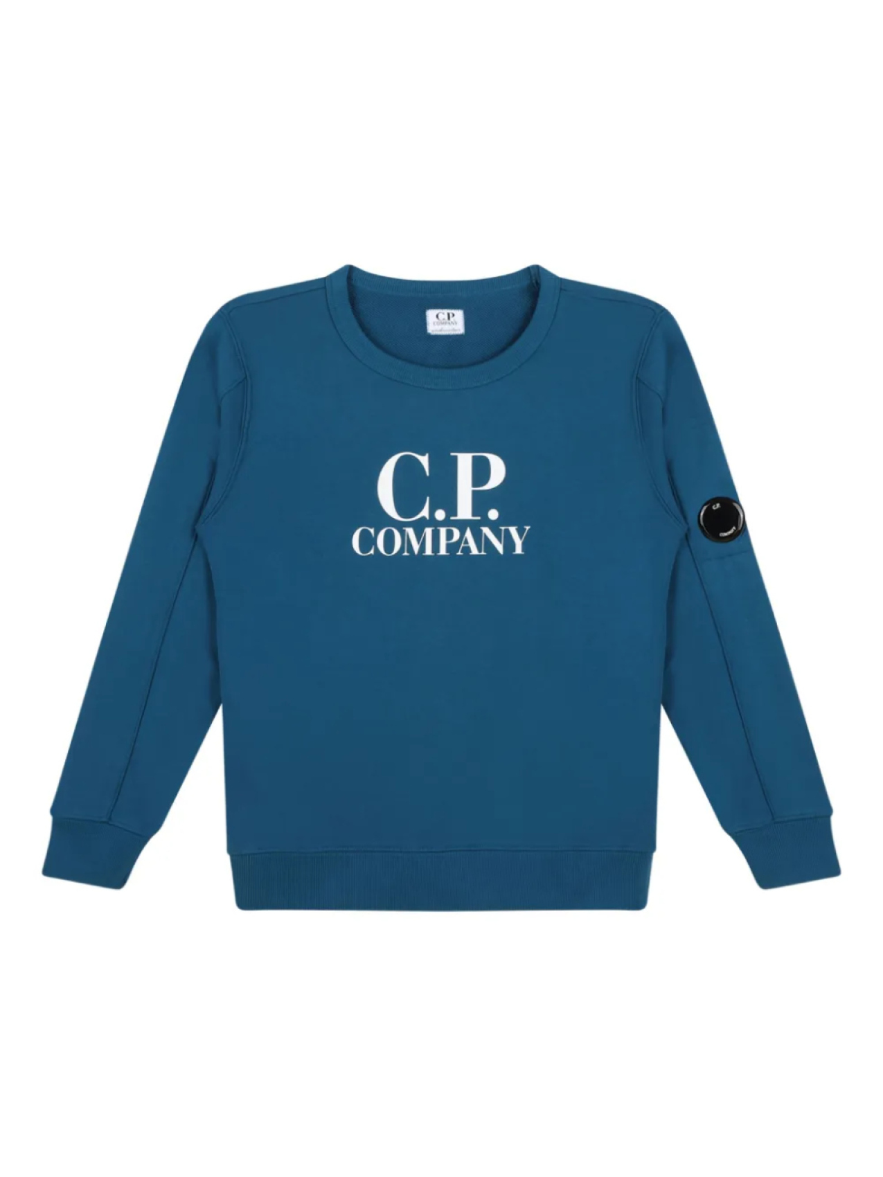 

Детская хлопковая толстовка CP Company C.P. Company Kids, синий