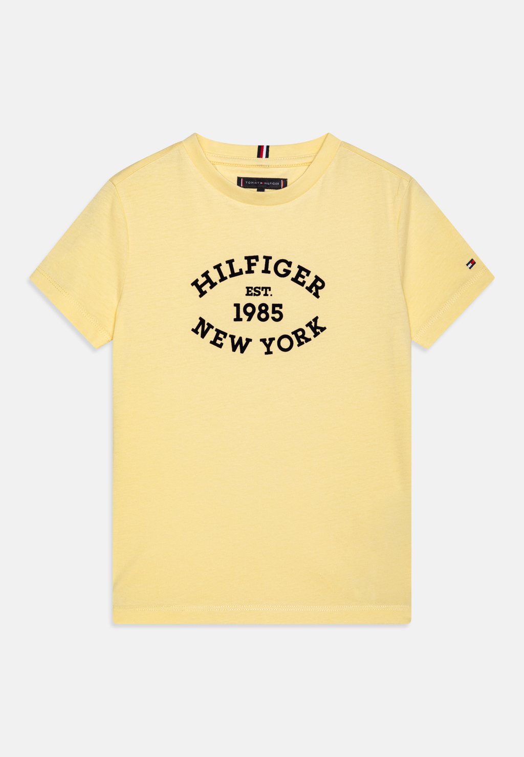 

Футболка MONOTYPE FLOCK REGULAR TEE Tommy Hilfiger, светло-желтый