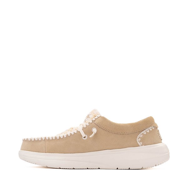Слипоны Womens HEYDUDE Wendy Comf Crochet Slip-On Casual Shoe, цвет Irish Creme