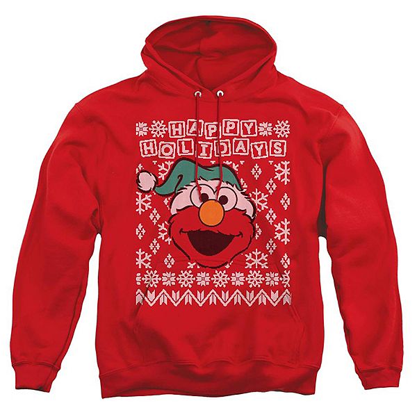 

Толстовка с капюшоном Sesame Street Elmo Ugly Christmas для взрослых Licensed Character