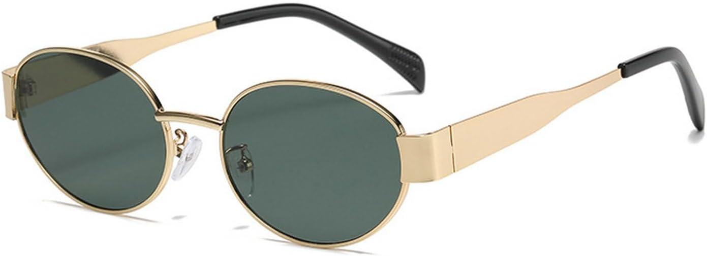 

Laureles Модные женские солнцезащитные очки «кошачий глаз» в винтажном стиле, маленькие круглые, с леопардовым принтом, металлические, с защитой от УФ-излучения UV400, мужские солнцезащитные очки L15, C7